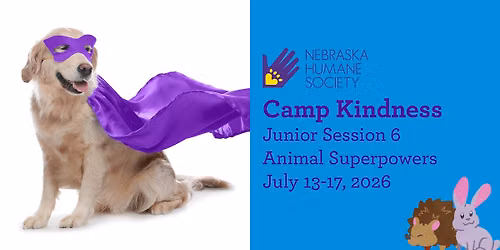 SOLD OUT - Camp Kindness Junior Session 6: Animal Superpowers