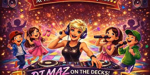 \ud83c\udf89\ud83e\udea9 KIDS DISCO & KARAOKE PARTY! \ud83e\udea9\ud83c\udf89