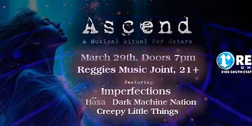 Imperfections \/ H\u00e4xa \/ Dark Machine Nation \/ Creepy Little Things at Reggies Music Joint