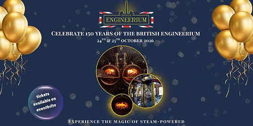 The British Engineerium Museum Steam Up Tours - 150 Year Anniversary!