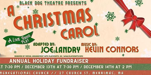 A Christmas Carol: A Live Radio Play