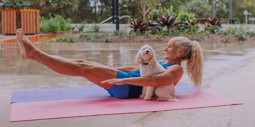 World Record Doga (Dog Yoga)