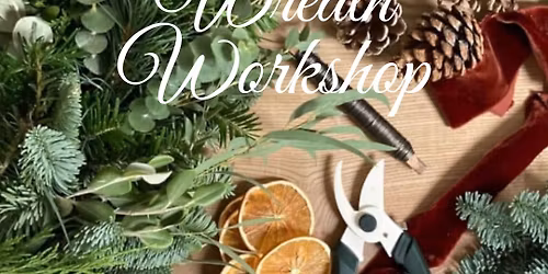 Fresh Christmas Wreath Workshop