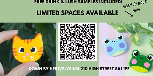 LUSH Ceramic Pin Badge Workshop