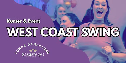 West Coast Swing - Kurser & Socialdanskv\u00e4llar