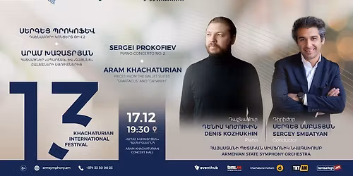 17.12 | KHACHATURIAN: SPARTACUS, PROKOFIEV: PIANO CONCERTO NO. 2