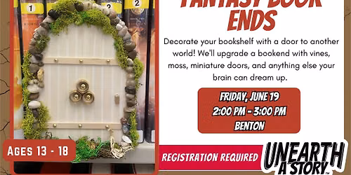 Teen Craft Hour: Fantasy Book Ends