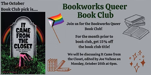 October Queer Book Club
