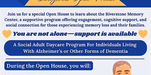 Memory Center Open House - For Caregivers