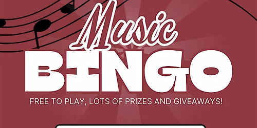 Music Bingo Game With Live Host and Prizes at Aspirations Winery
