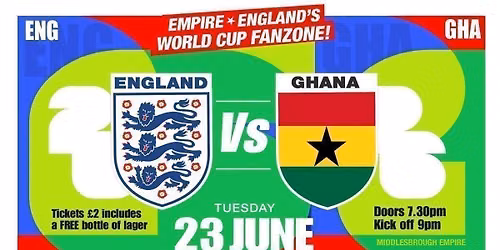 England vs. Ghana (LIVE)