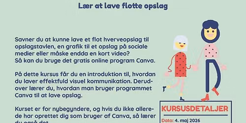 L\u00e6r at lave grafik med Canva