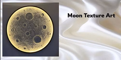 Moon Texture Art