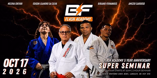 Flash Academy Martial Arts | 3 Year Anniversary | Super Seminar