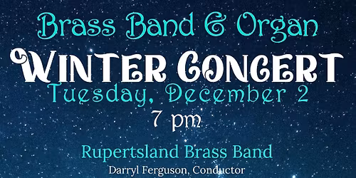 Brass Band & Organ Winter Concert