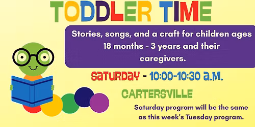 Toddler Time - Saturday