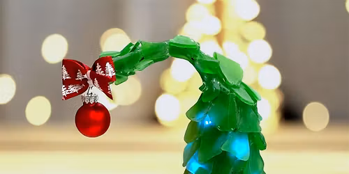 Sea Glass Christmas tree class