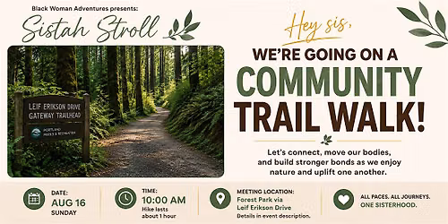 BWA Oregon presents Sistah Strolls: Forest Park Hike