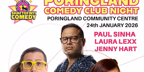 Paul Sinha Performing In Poringland !