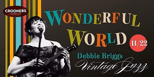 "Wonderful World" - Debbie Briggs Vintage Jazz