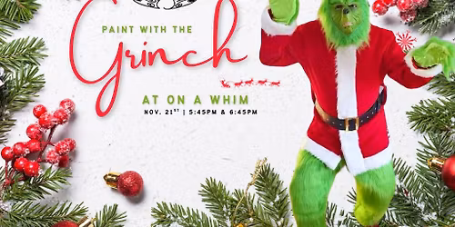 Adult Edition | Pottery Painting with The Grinch at OAW 