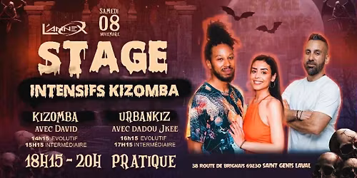 \u25b6\ufe0fSTAGE INTENSIF KIZOMBA\u2764\ufe0fCOURS ET PRATIQUE\ud83d\ude0d14h \u00e0 20h\u2764\ufe0f