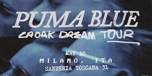 PUMA BLUE in concerto a Milano