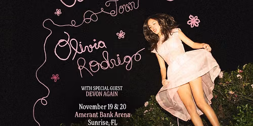 Olivia Rodrigo Sunrise Tickets