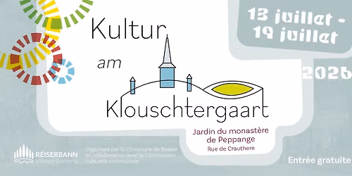 Kultur am Klouschtergaart 2026