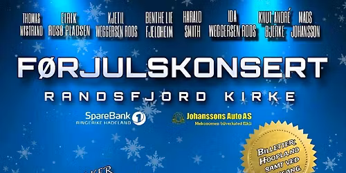 F\u00f8rjulskonsert i Randsfjord kirke 22. og 23. november