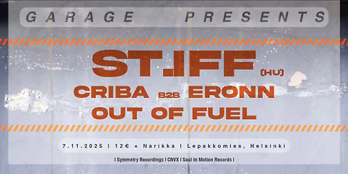 Garage presents ST.IFF