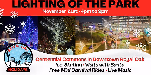 Lighting of the Park 2025