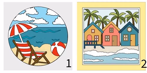 3d Summer Mini Shadow Box Workshop