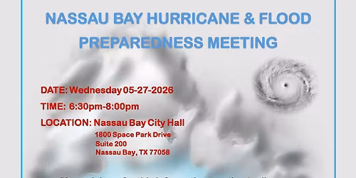 Hurricane & Flood Preparedness Meeting
