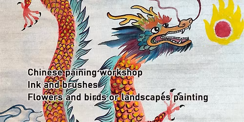 Chinese Xieyi painting workshop by Poetic Ink