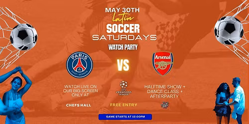 Latin Soccer Saturdays at Chefs Hall