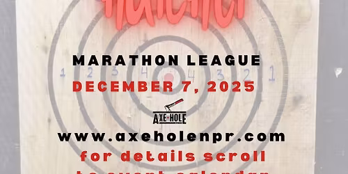 WATL Hatchet Marathon League 07DEC25