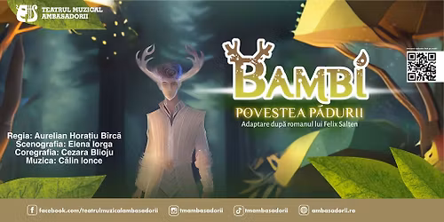 \ud83e\udd8c Bambi - Povestea P\u0103durii - Spectacol pentru copii