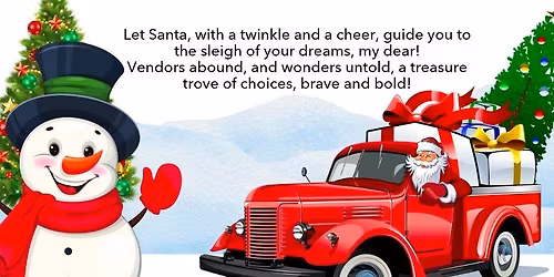 Crosby's 4th Annual Christmas Vendor Market 