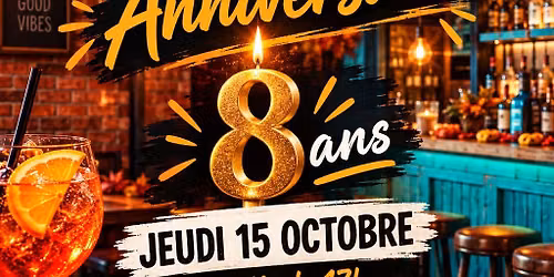 AFTERWORK ANNIVERSAIRE 