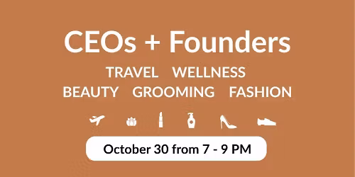 Travel, Wellness, Beauty, Grooming, & Fashion - Austin Meetup - October 2025