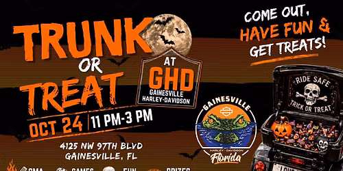 Trunk or Treat at Gainesville Harley-Davidson!