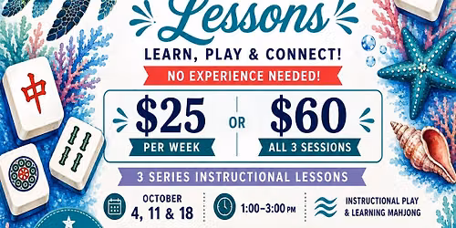 Learn to Play Mahjong Class Series