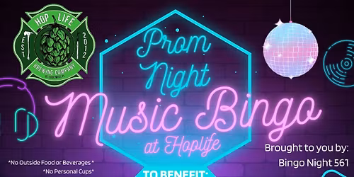 Night To Shine- Music Bingo!