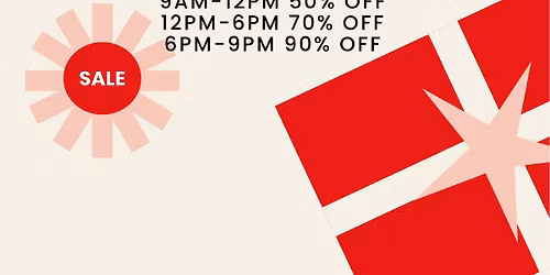 Boxing Day clearance blowout!