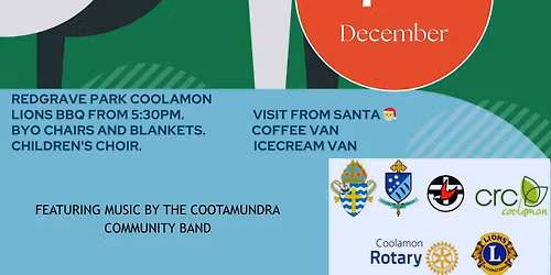 Coolamon Community Christmas Carols in the Park