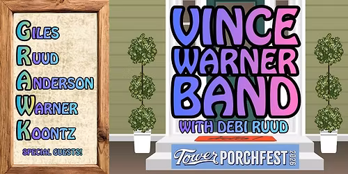 Vince Warner Band at Tower PorchFest 2026