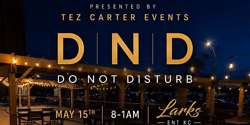 Do Not Disturb by Tez Carter