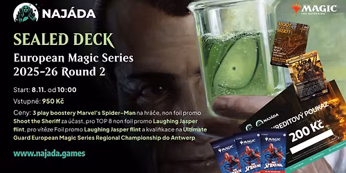 European Magic Series RCQ | 2025-26 Round 2 Sealed Marvel's Spider-Man