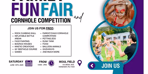 Father\u2019s Day Family Fun Fair and Corn Hole Competition